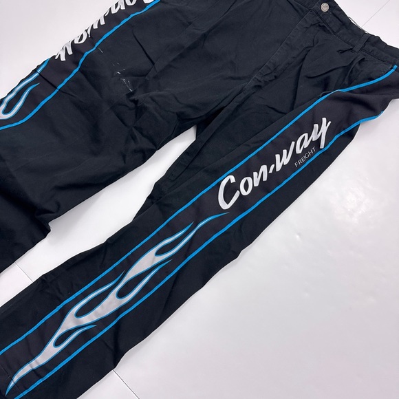 Simpson Con-way Freight Flames Nascar Racing Pit Crew Pants - Picture 7 of 10